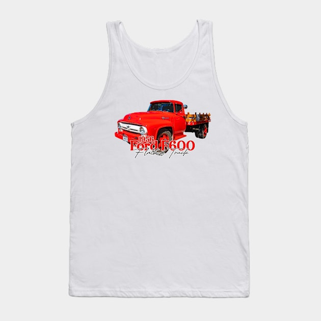 1956 Ford F600 Flatbed Truck Tank Top by Gestalt Imagery